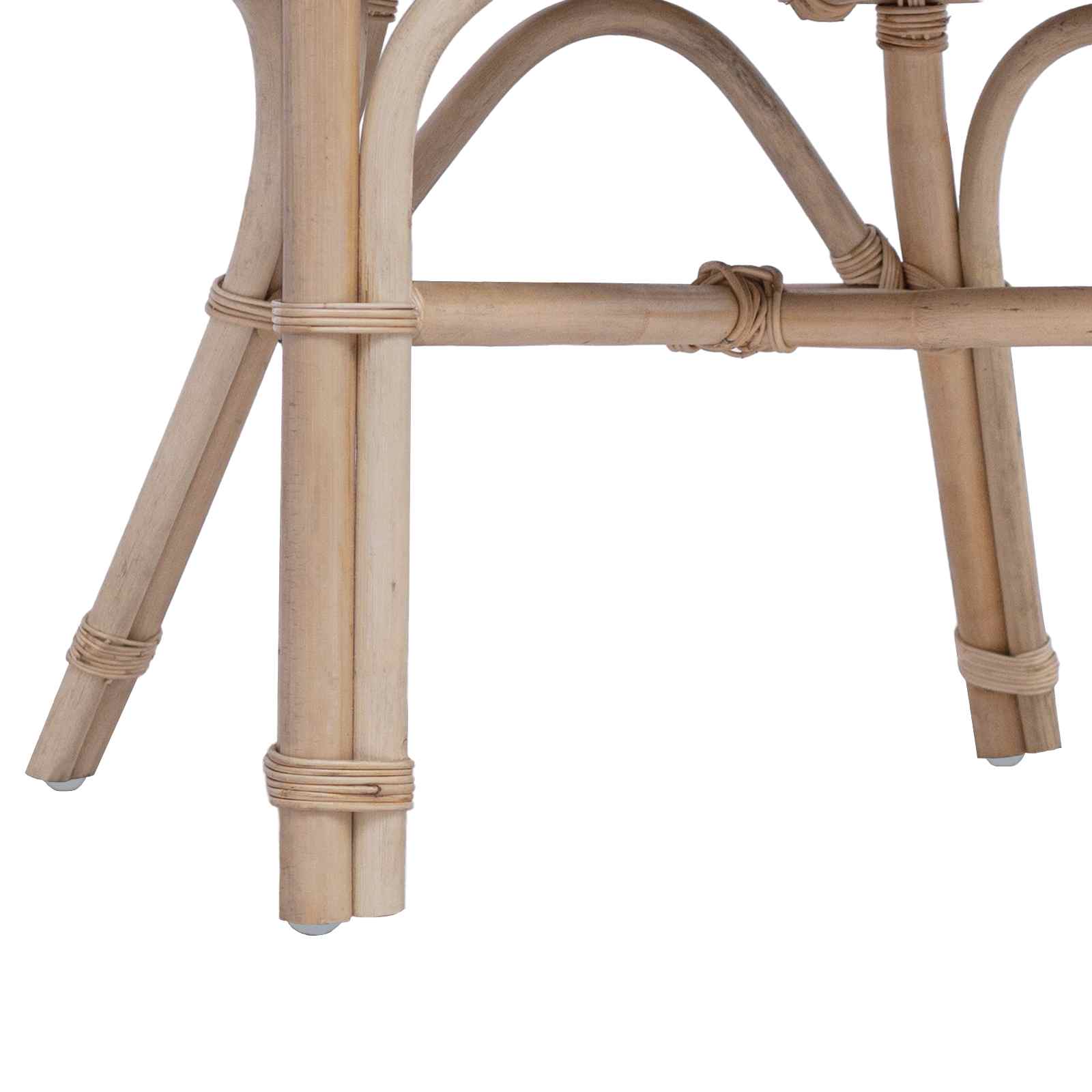 Stapelstuhl Rattan Natur 60 x 60 x 81 cm