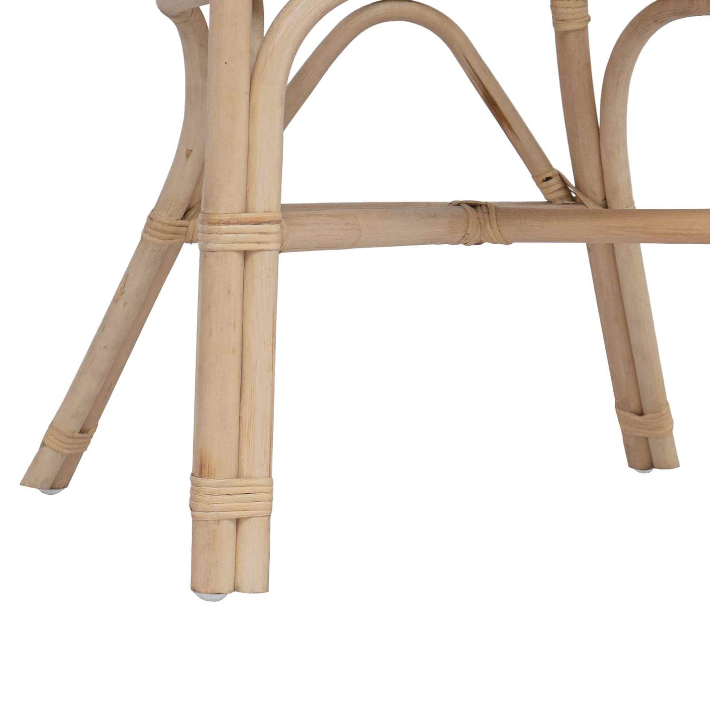 Stapelstuhl Natur 58 x 60 x 81 cm Rattan