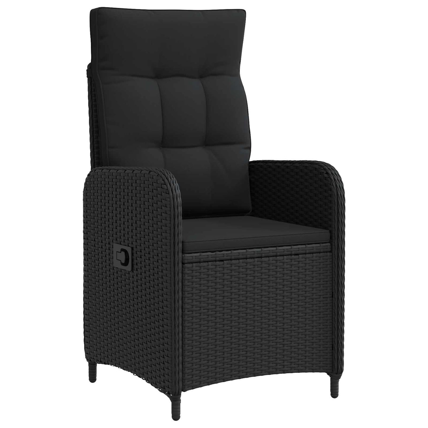 Garten-Lounge-Set 3 stk. Schwarz
