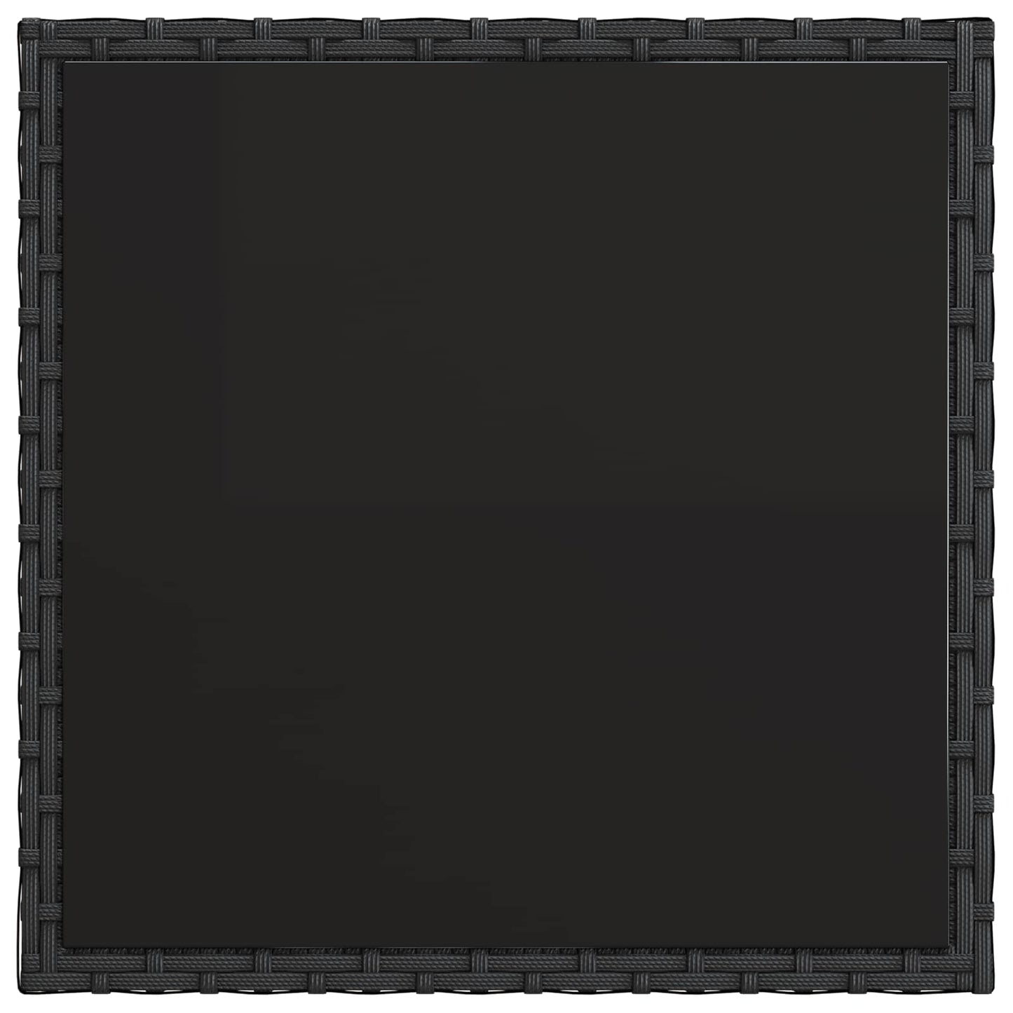 Garten-Lounge-Set 2 stk. Schwarz