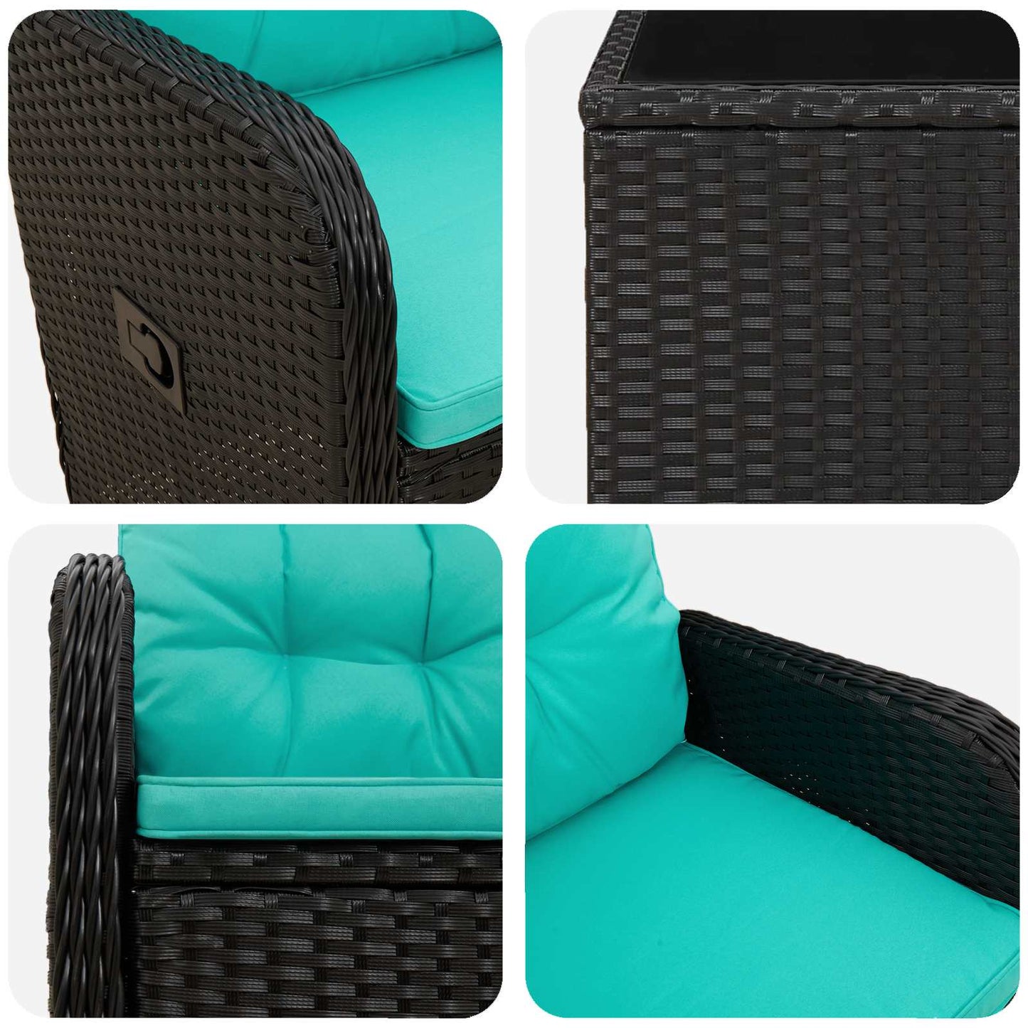 Garten-Lounge-Set 2 stk.