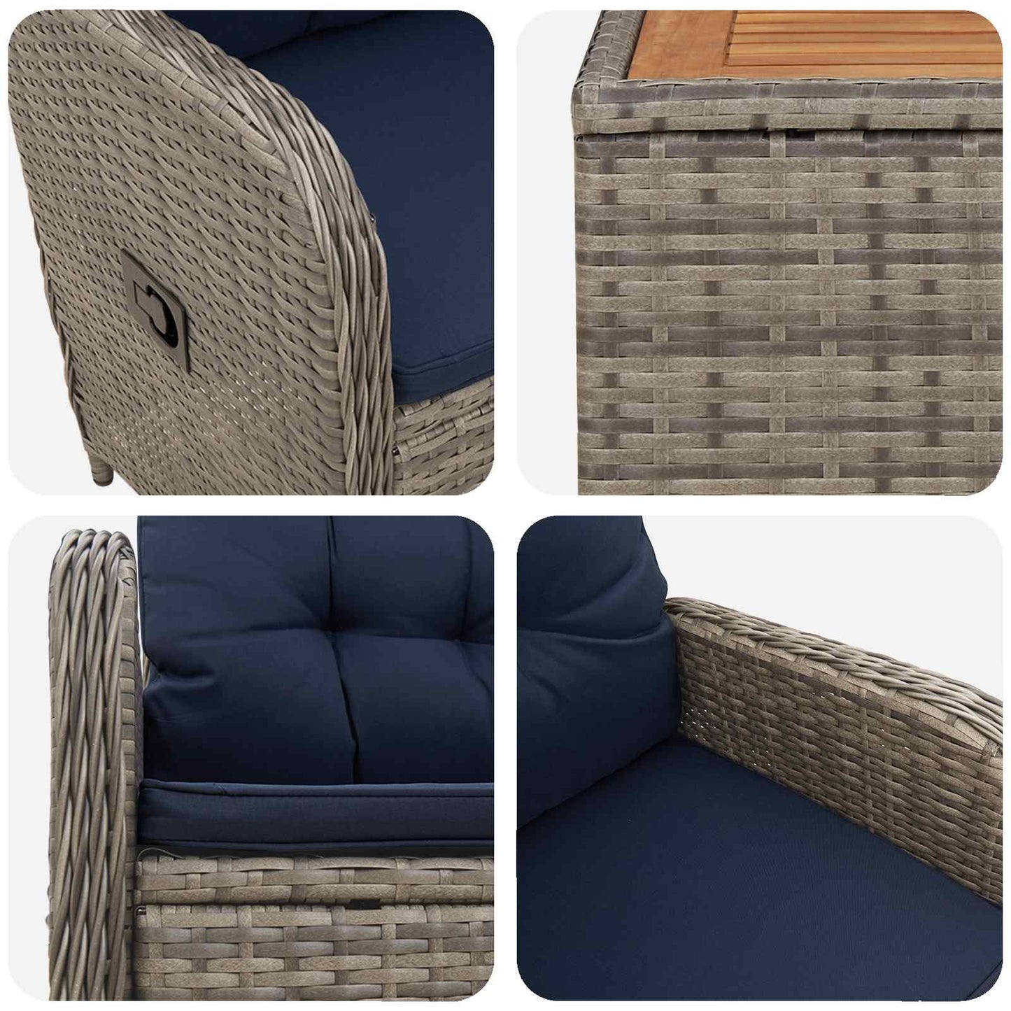 Garten-Lounge-Set 2 stk.