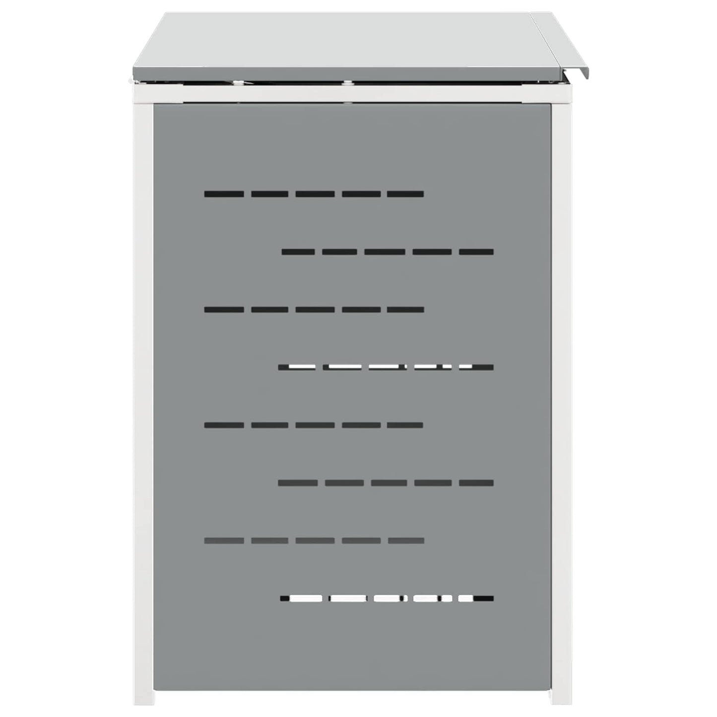 Rollbehälterlagerung for 2 Bins 240L Edelstahl Grau