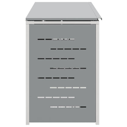 Rollbehälterlagerung for 4 Bins 240L Edelstahl Grau