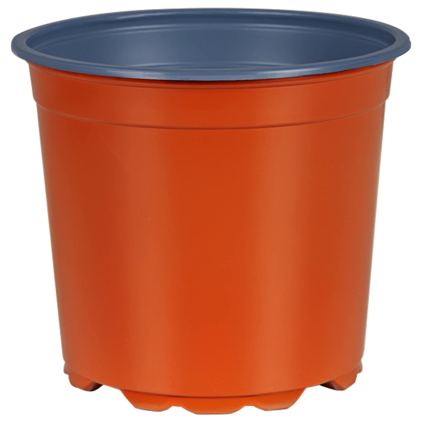 Runder Blumentopf 200 Stk. Terrakotta Ø 15 x 13 cm Kunststoff