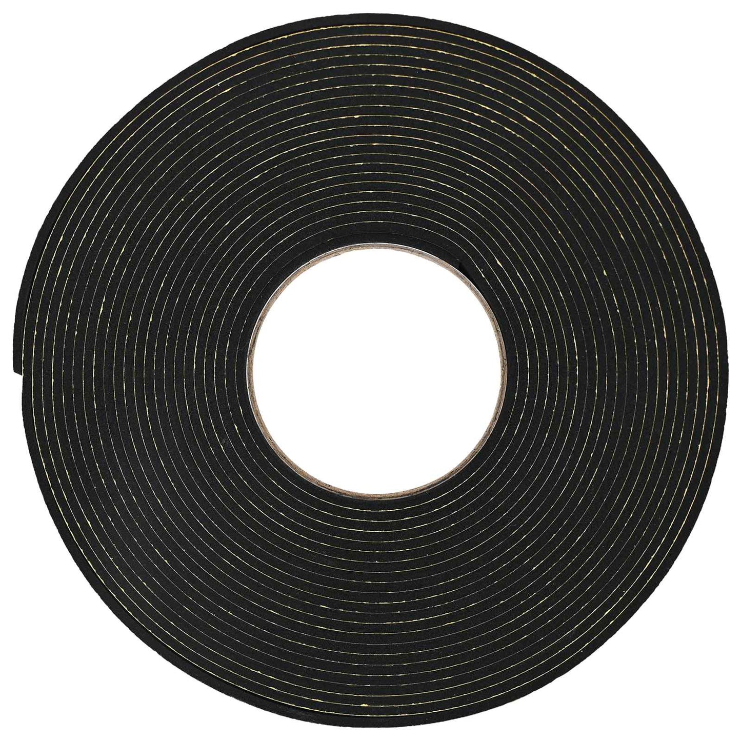 Selbstklebendes Schaumstoffband Schwarz 15 mm x 10 m CR-Schaum