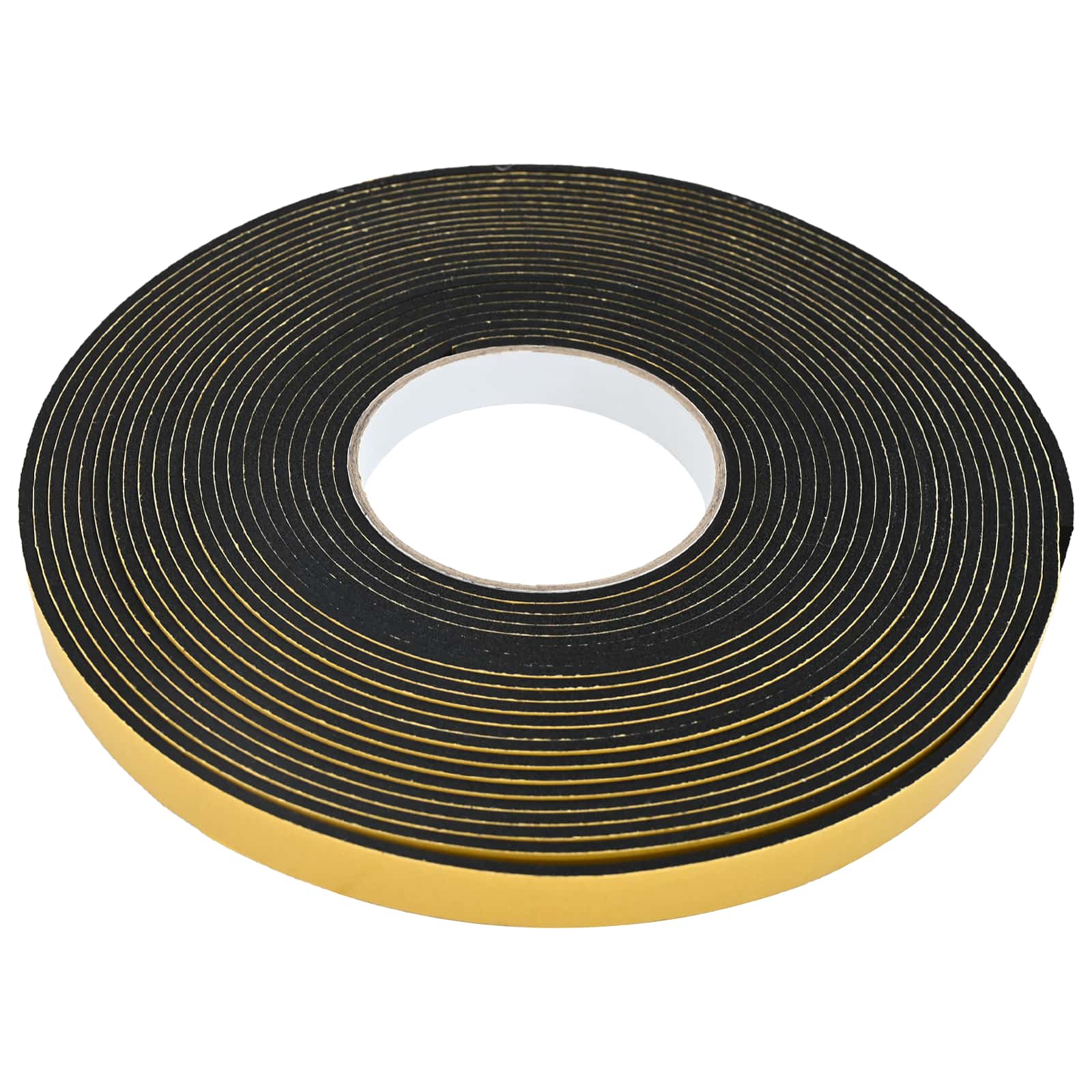 Selbstklebendes Schaumstoffband 2 stk. Schwarz 15 mm x 10 m