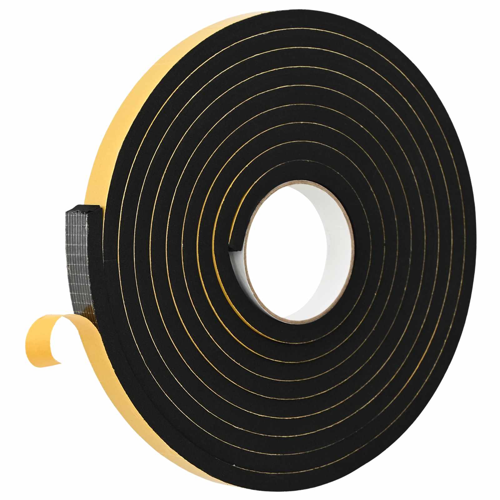 Selbstklebendes Schaumstoffband 4 Stk. Schwarz 20mm x 5m