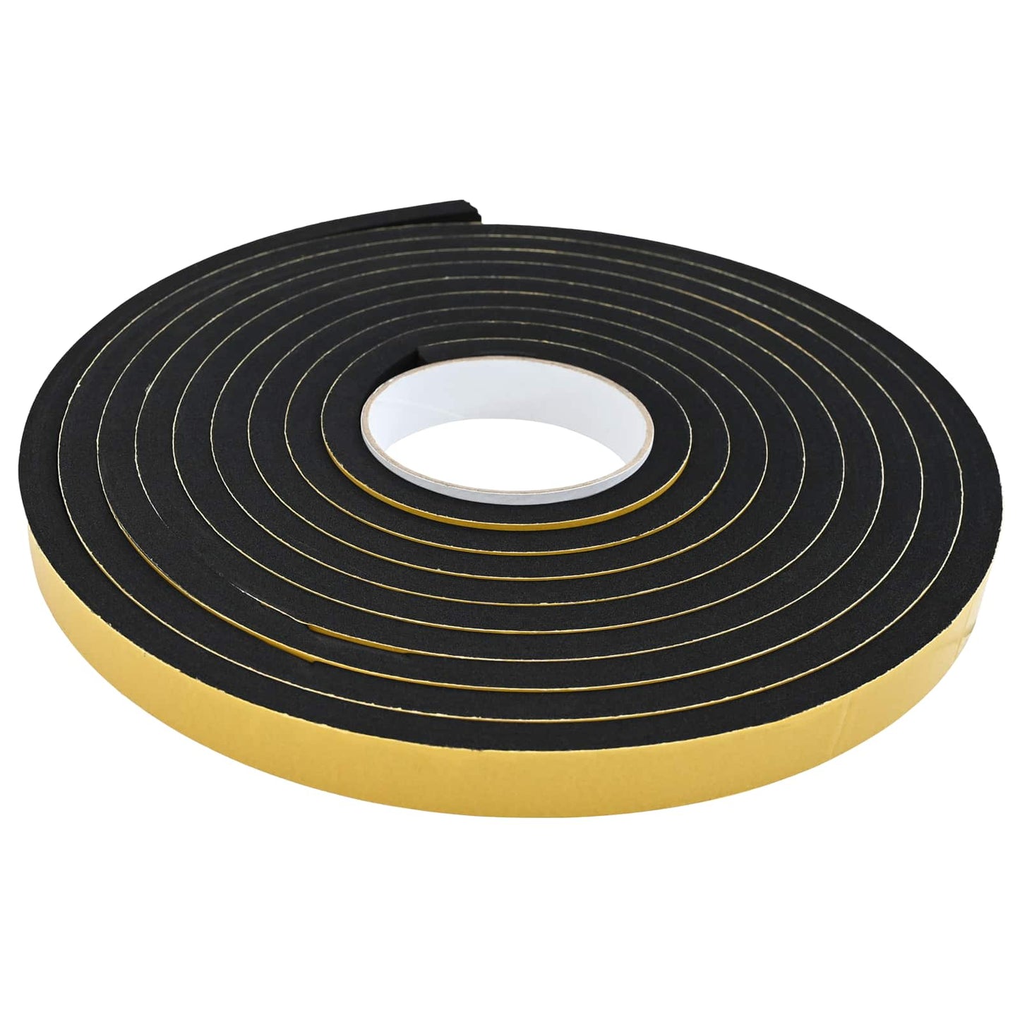 Selbstklebendes Schaumstoffband 4 Stk. Schwarz 20mm x 5m