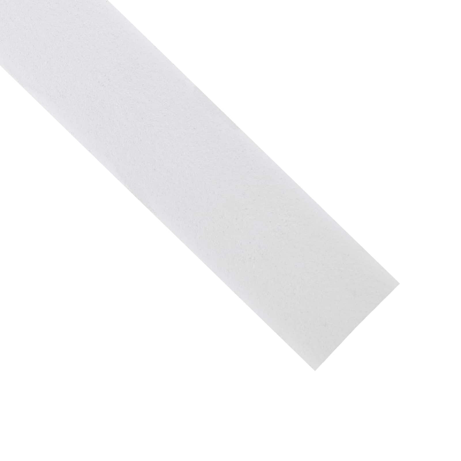Selbstklebendes Schaumstoffband Weiß 10mm x 10m CR-Schaum