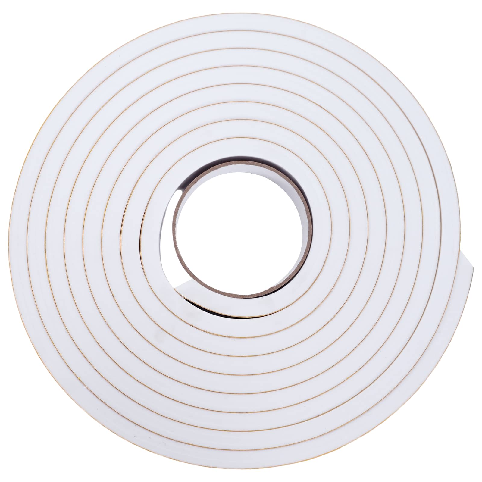 Selbstklebendes Schaumstoffband 4 Stk. Weiß 15mm x 5m CR-Schaum