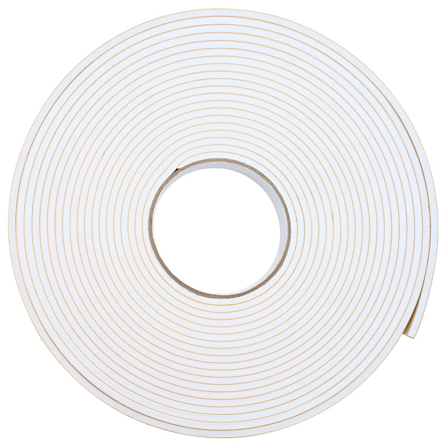 Selbstklebendes Schaumstoffband Weiß 20 mm x 10 m CR-Schaum