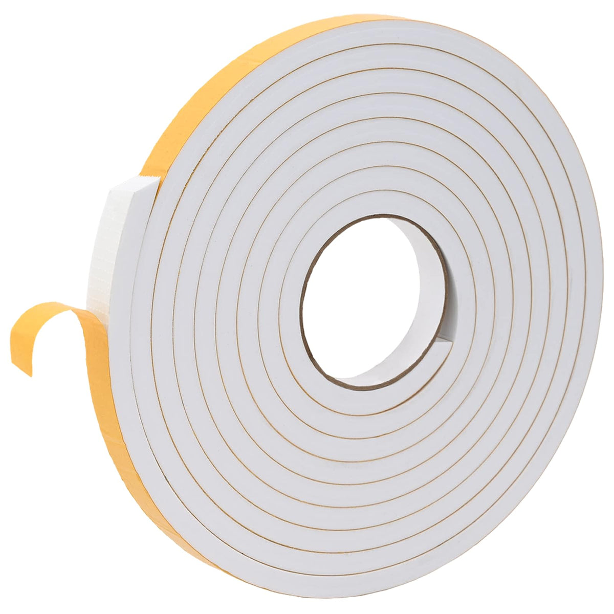 Selbstklebendes Schaumstoffband 2 stk. Weiß 20mm x 5m CR-Schaum