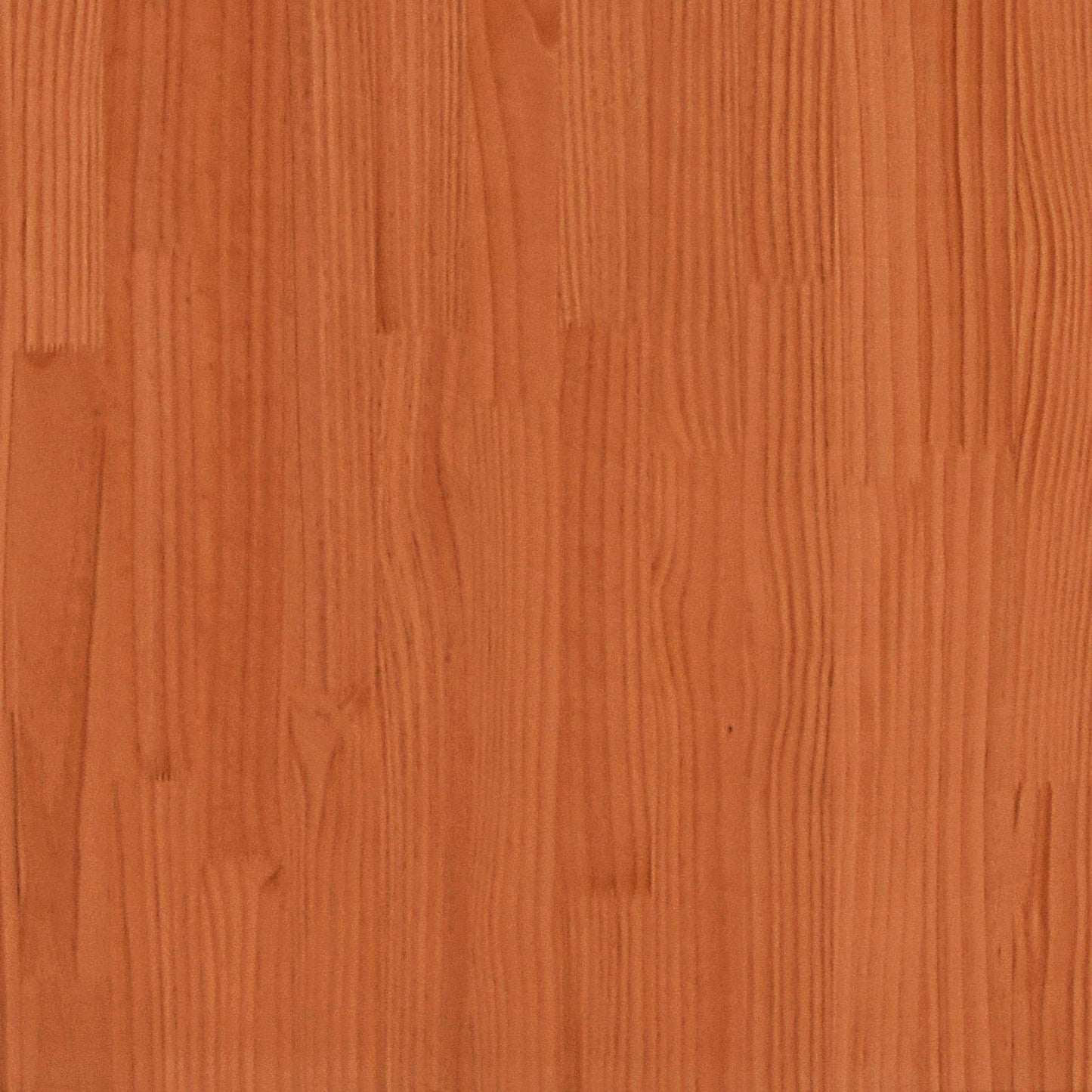 Bettrahmen mit Schubladen 3 pcs Wachsbraun Massivholz Kiefer