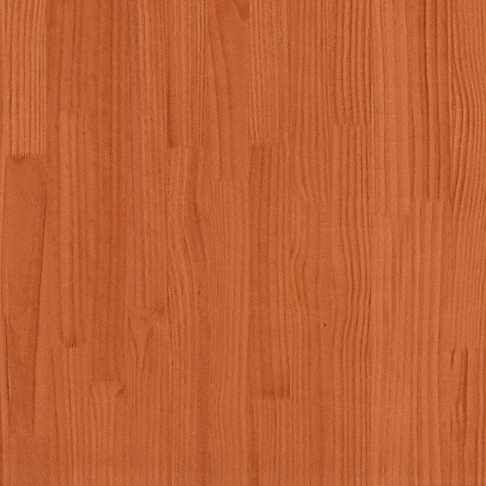 Bettrahmen mit Schubladen 3 pcs Wachsbraun Massivholz Kiefer
