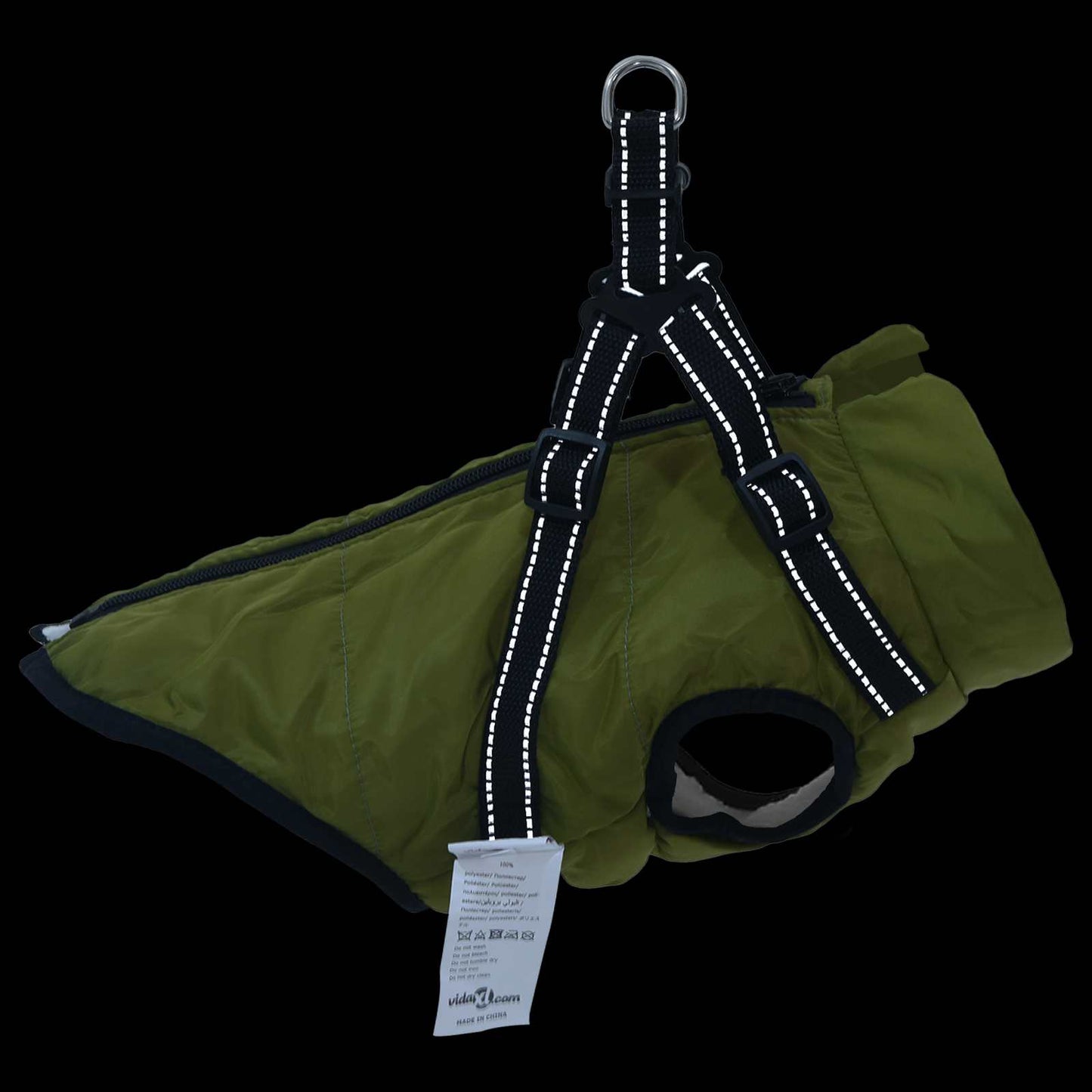 Hundemantel Olivegrün L32