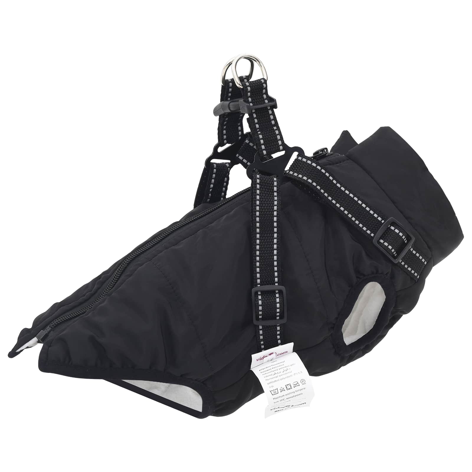 Hundemantel Schwarz L32