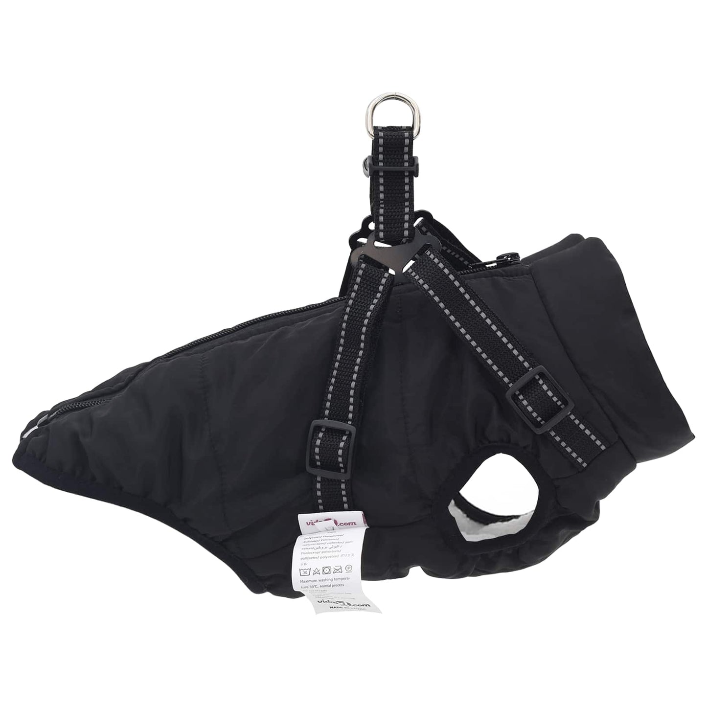 Hundemantel Schwarz L32