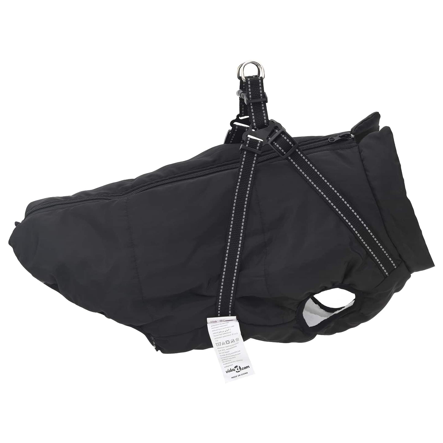 Hundemantel Schwarz L44