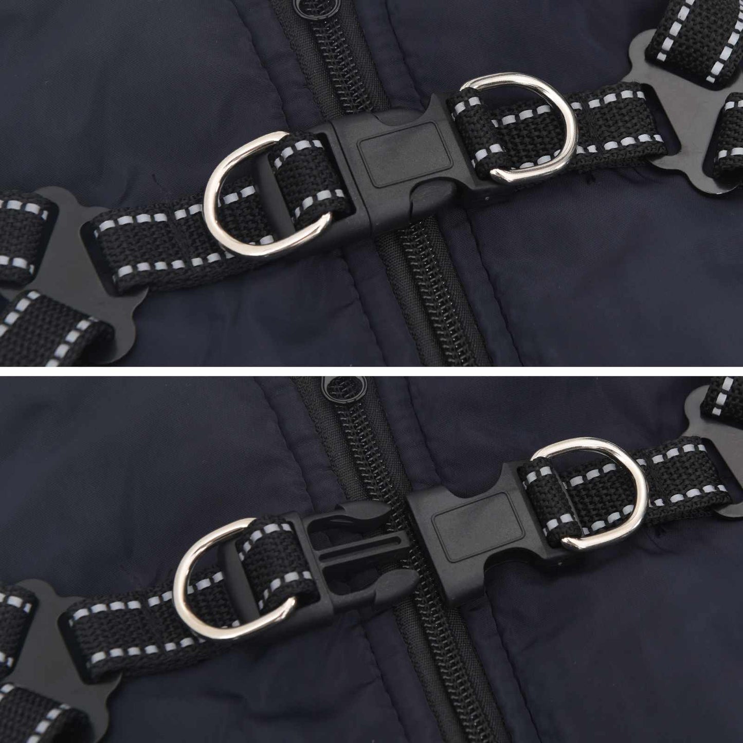 Hundemantel Marineblau L32