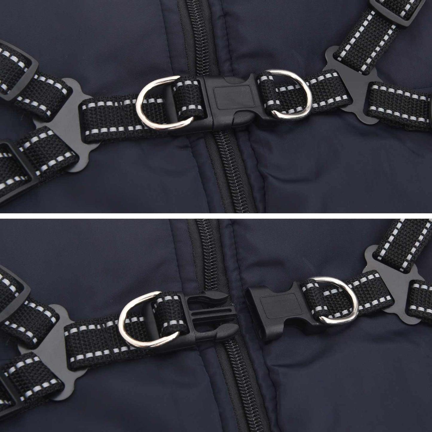 Hundemantel Marineblau L44