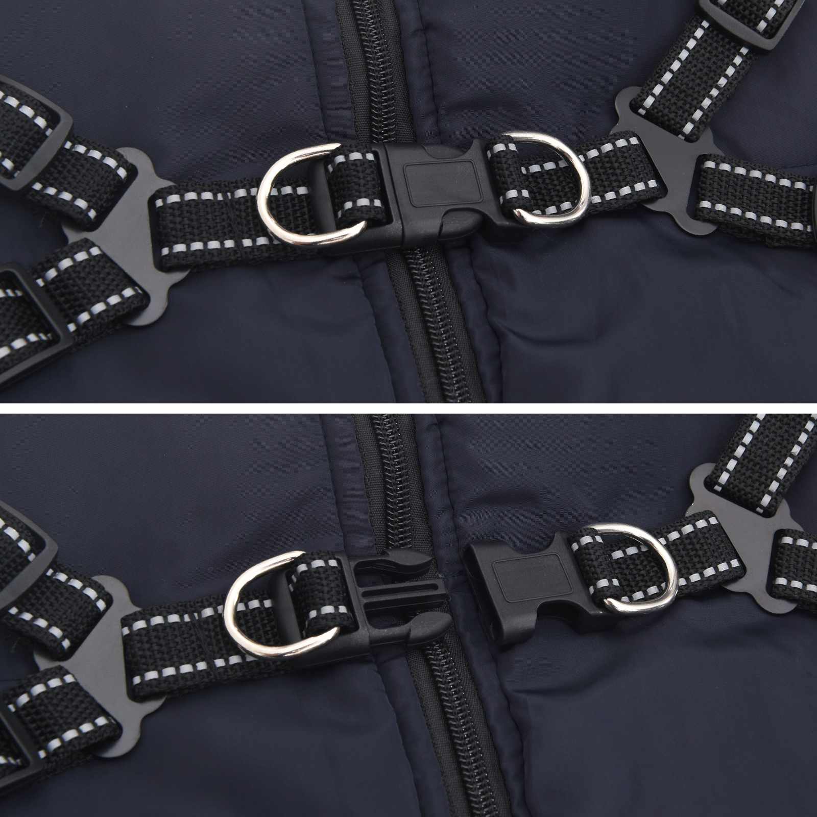 Hundemantel Marineblau L44