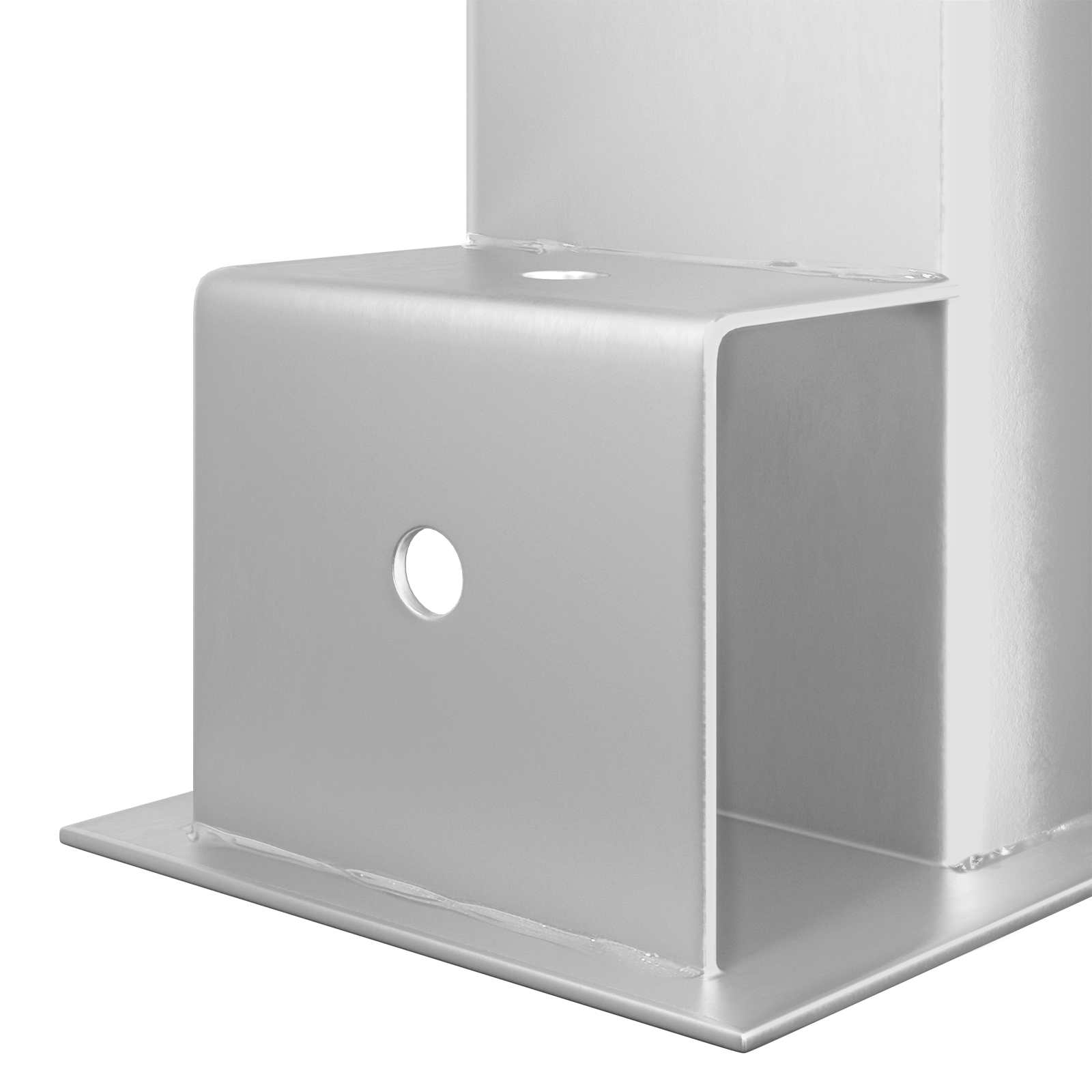 Hilfsmittel für Holzstapel 12 Stk. Silber 34 x 10 x 15 cm Stahl