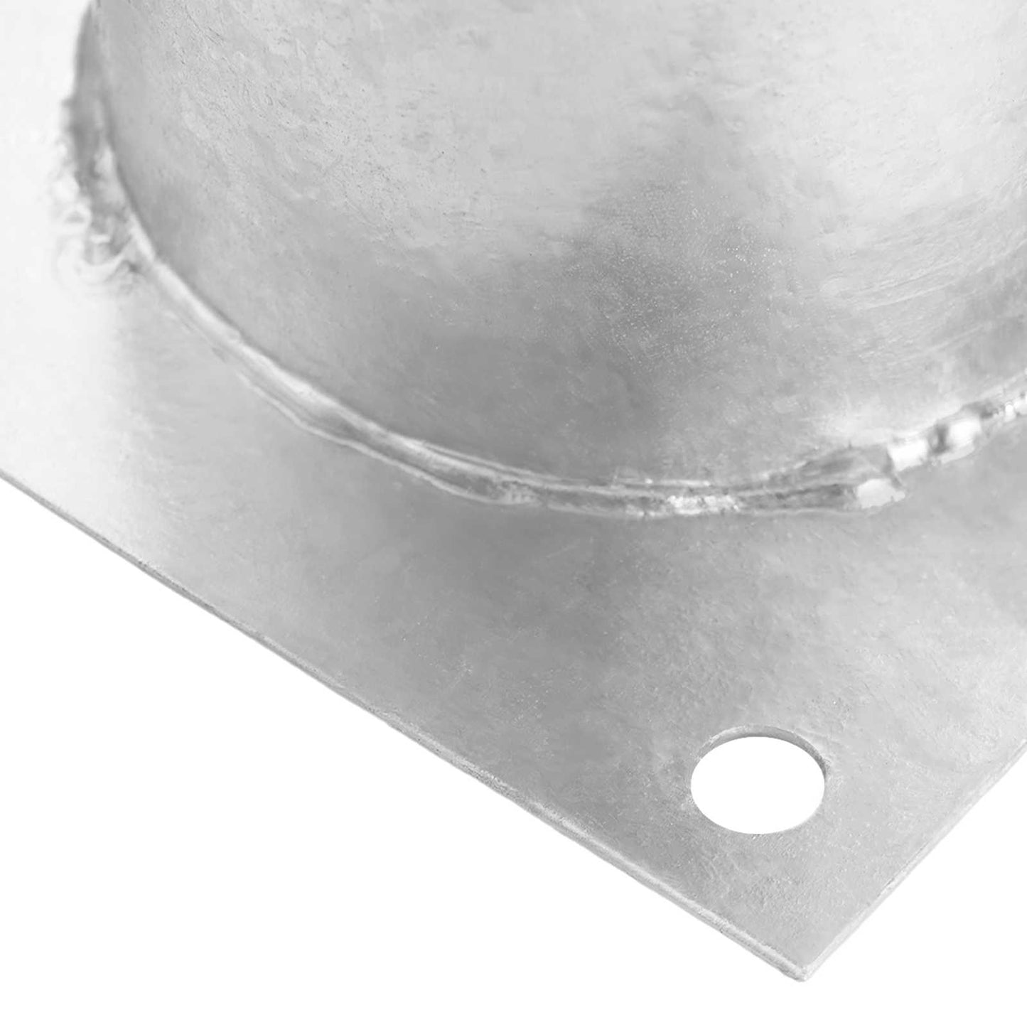 runder Bodenanker 12 Stk. Silber 15 x 15 x 15 cm Metall