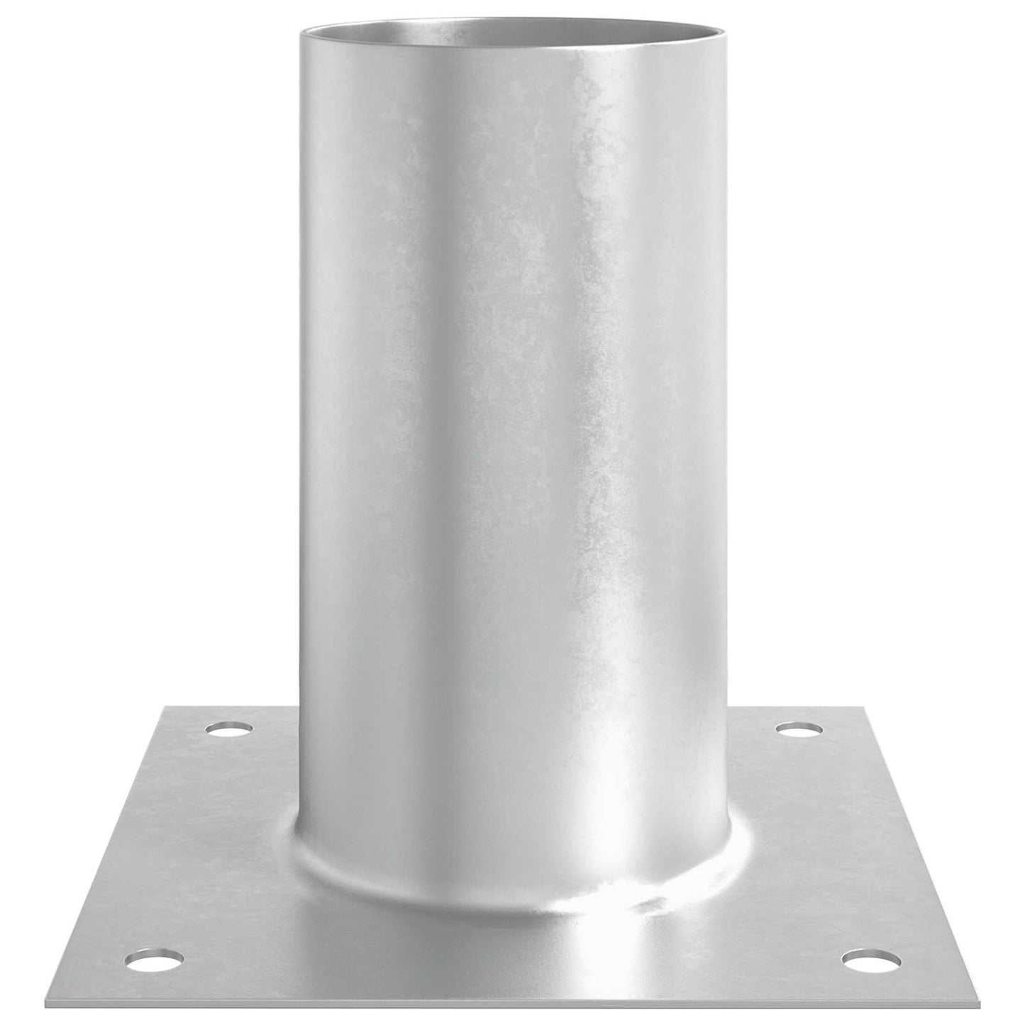 runder Bodenanker 12 Stk. Silber 15 x 15 x 15 cm Metall