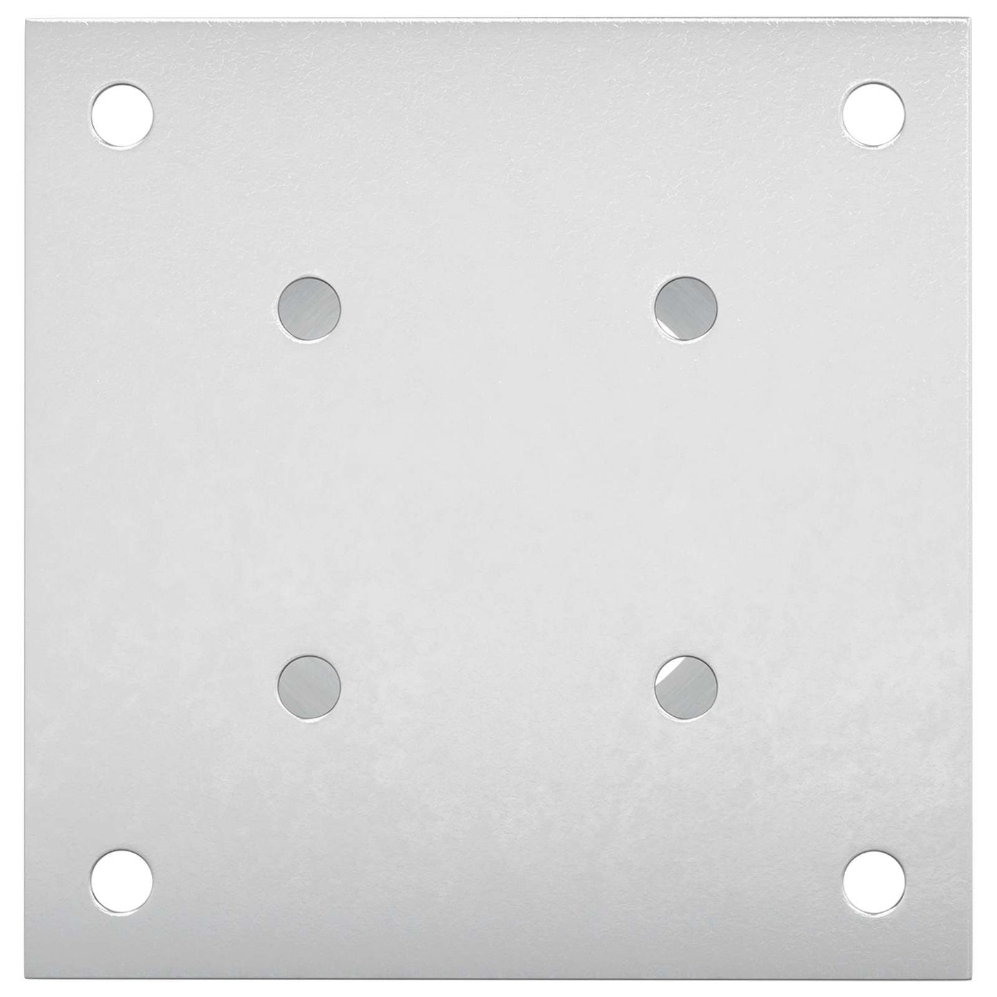 runder Bodenanker 4 Stk. Silber 15 x 15 x 15 cm Metall