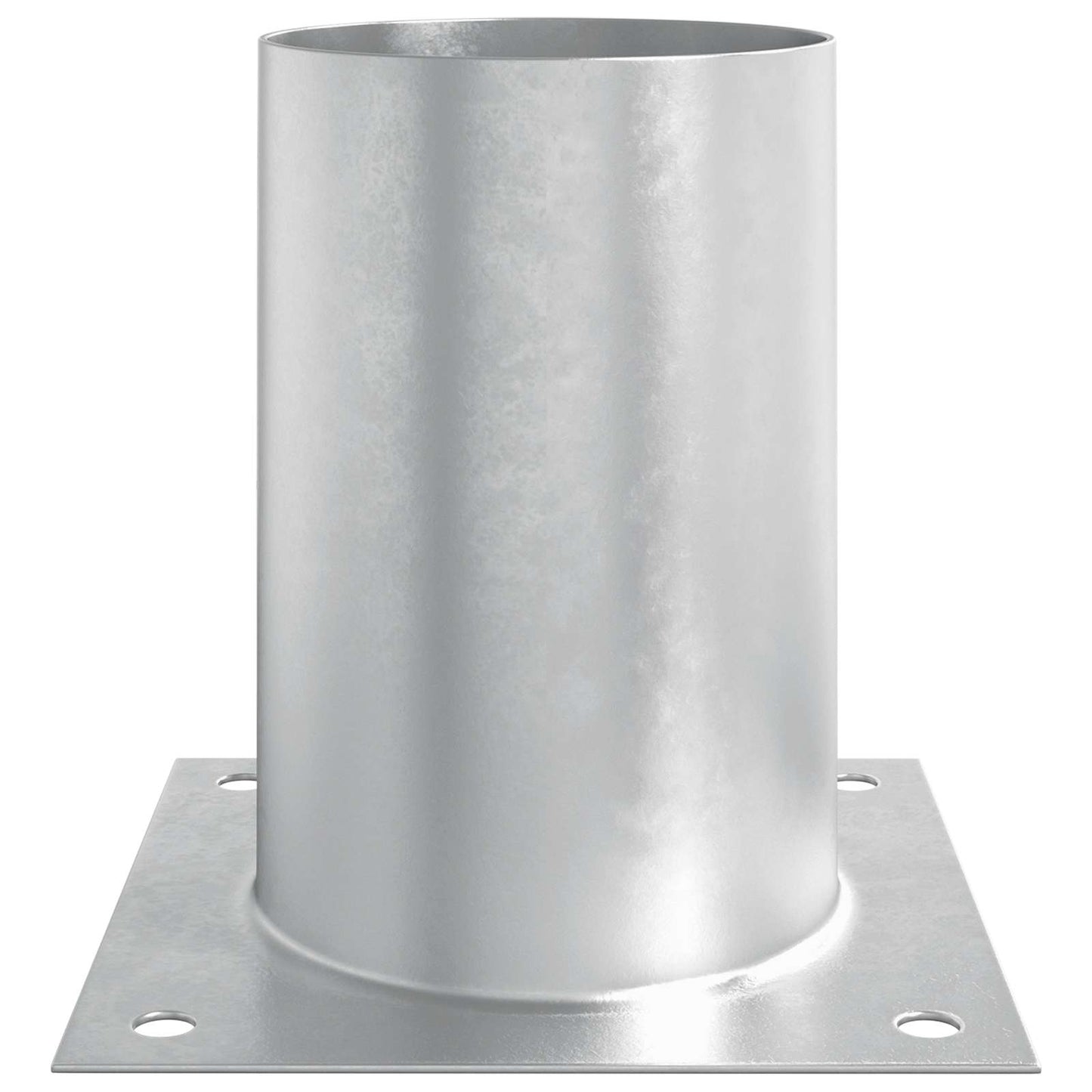 runder Bodenanker 12 Stk. Silber 15 x 15 x 15 cm Metall
