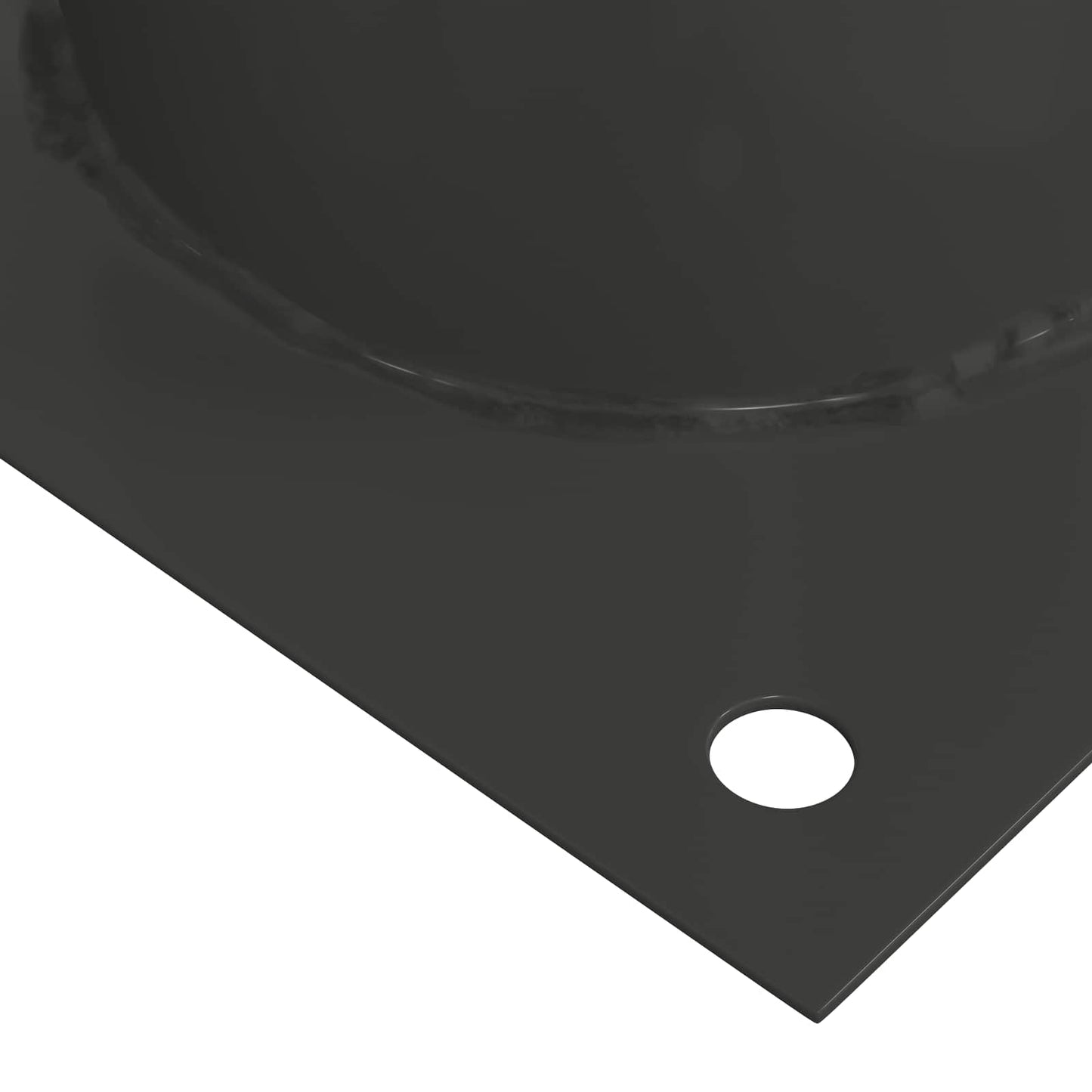 runder Bodenanker 4 Stk. Anthrazit 15 x 15 x 15 cm Metall