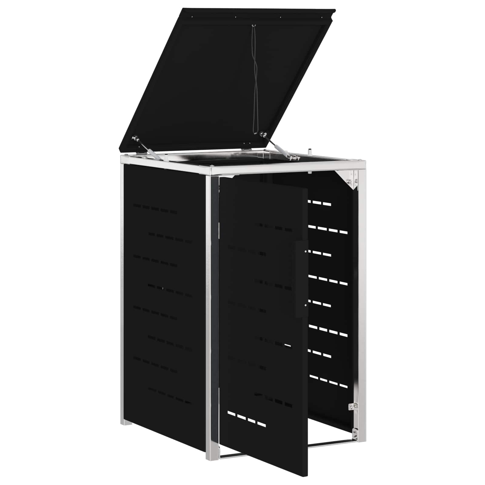 Rollbehälterlagerung for 1 Bin 240L Schwarz