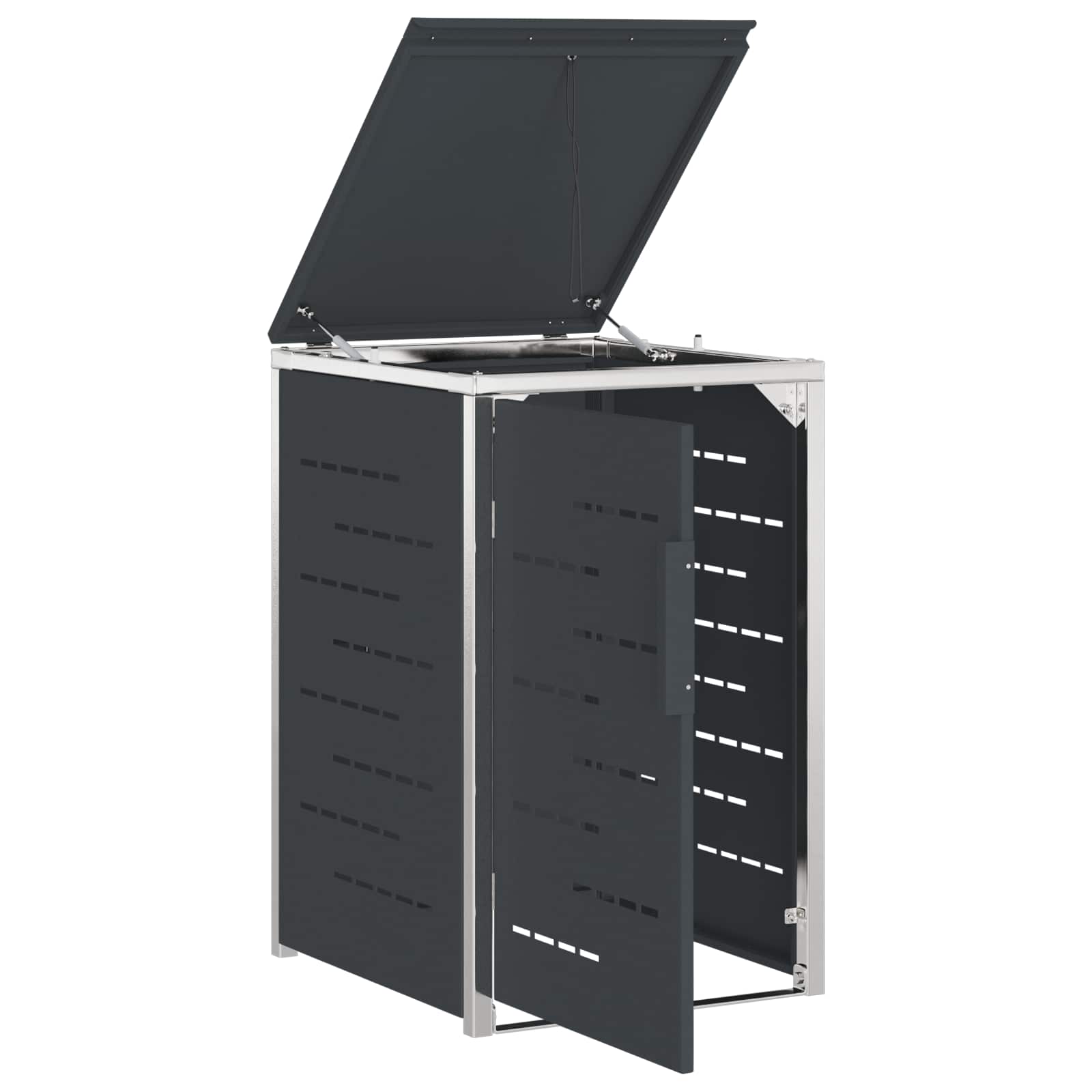 Rollbehälterlagerung for 1 Bin 240L Anthrazit