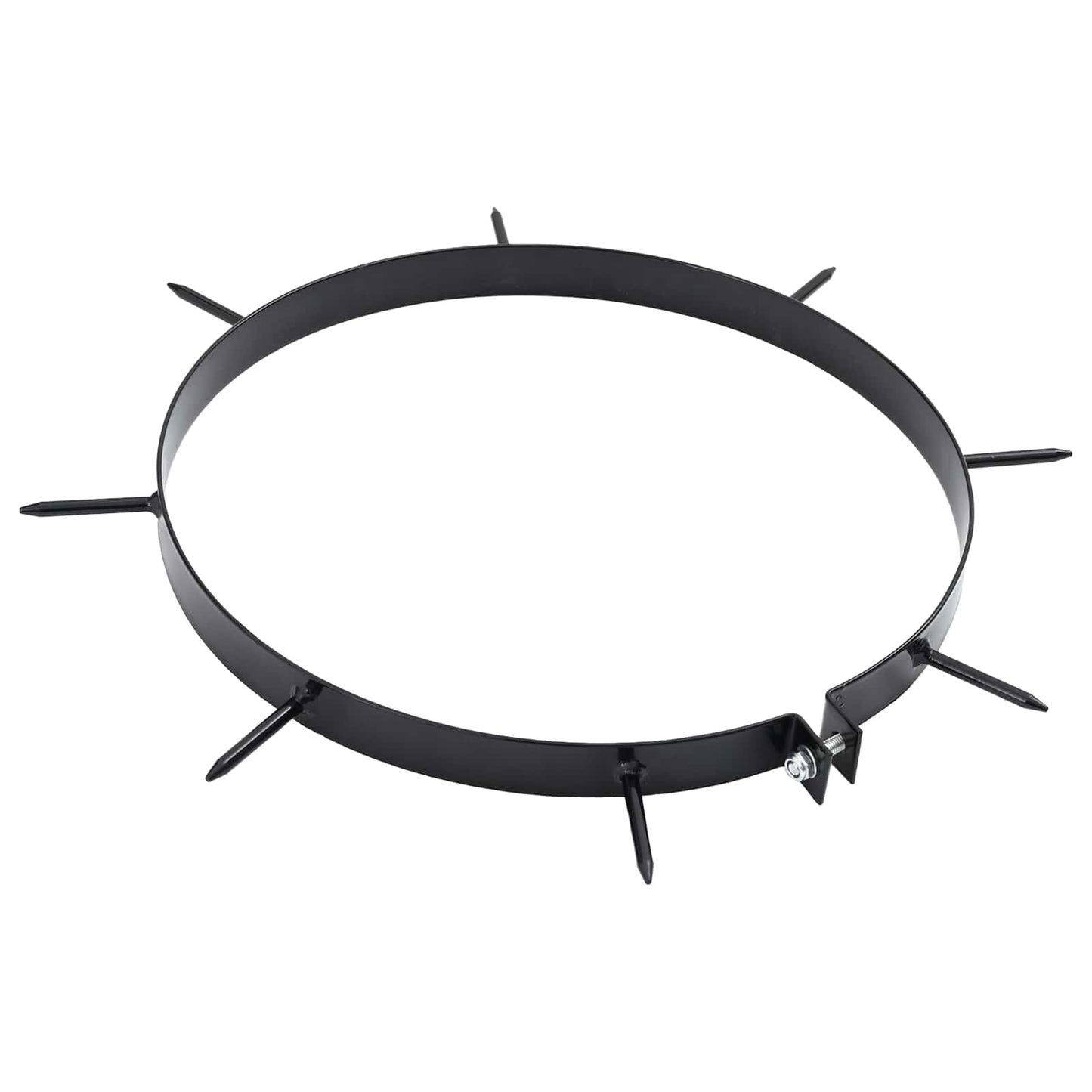 Rasen-Aerator-Klemme mit Spikes 5 Stk. Ø 30 cm Stahl