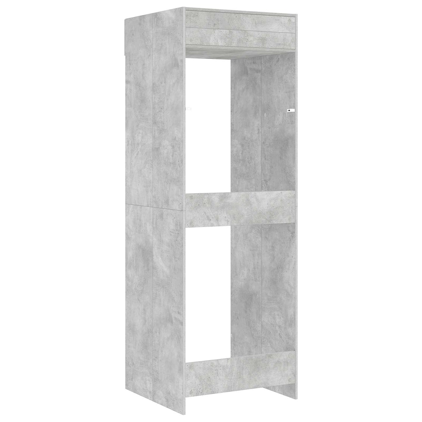 Waschmaschinen-Schrank Beton 67,5 x 68 x 200 cm Holzwerkstoff