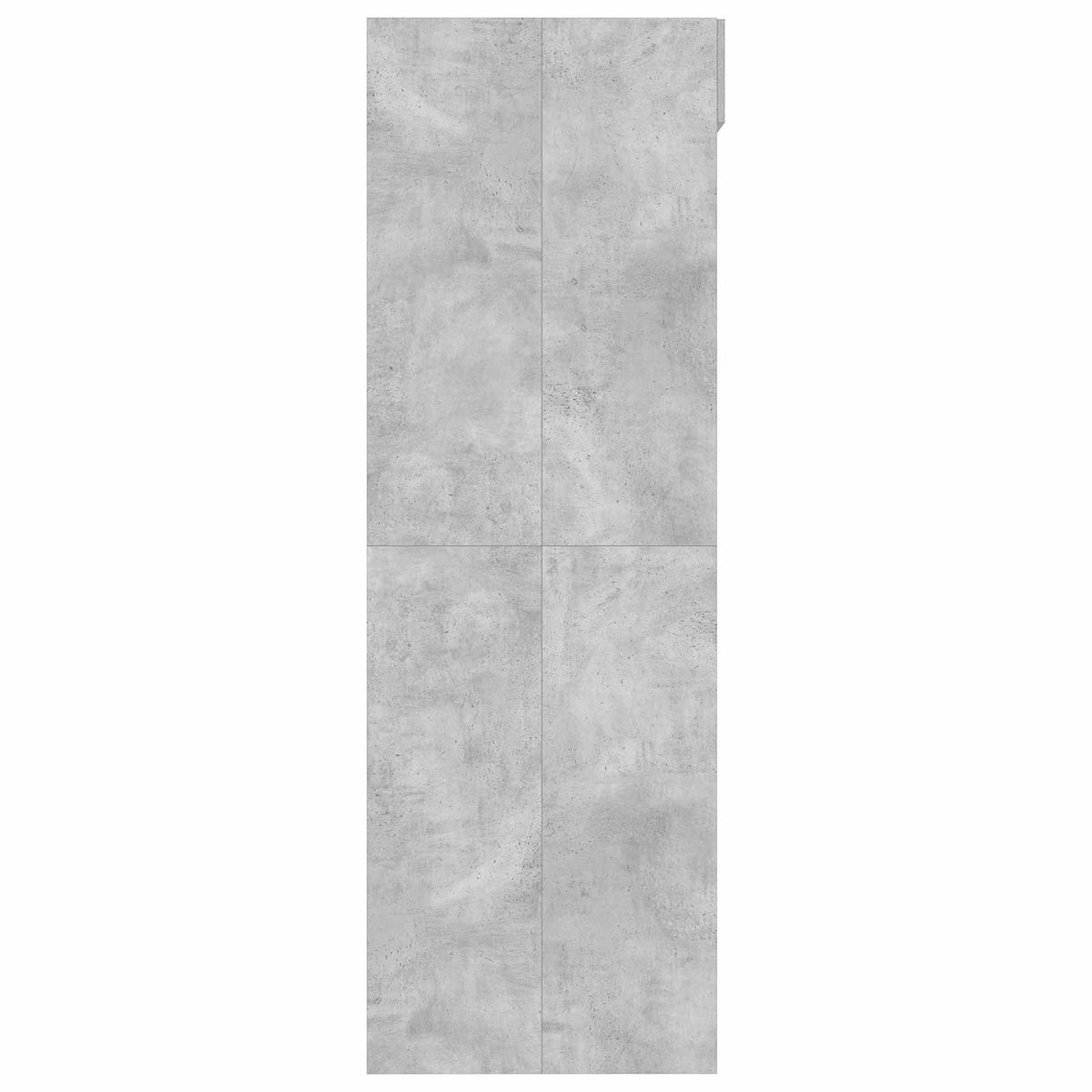 Waschmaschinen-Schrank Betongrau 67,5 x 68 x 200 cm
