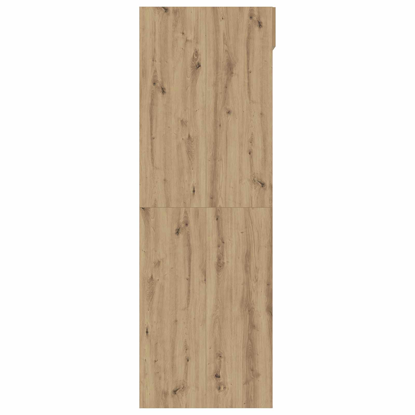 Waschmaschinen-Schrank mit Tür Artisan-Eiche 67,5 x 68 x 200 cm