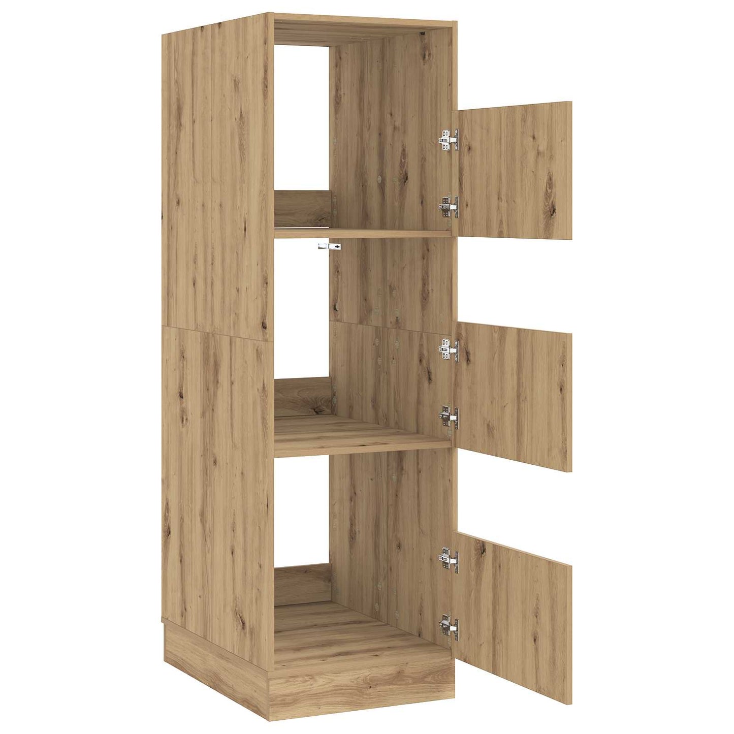 Wäscheschrank Artisan-Eiche 50 x 68 x 162 cm Holzwerkstoff