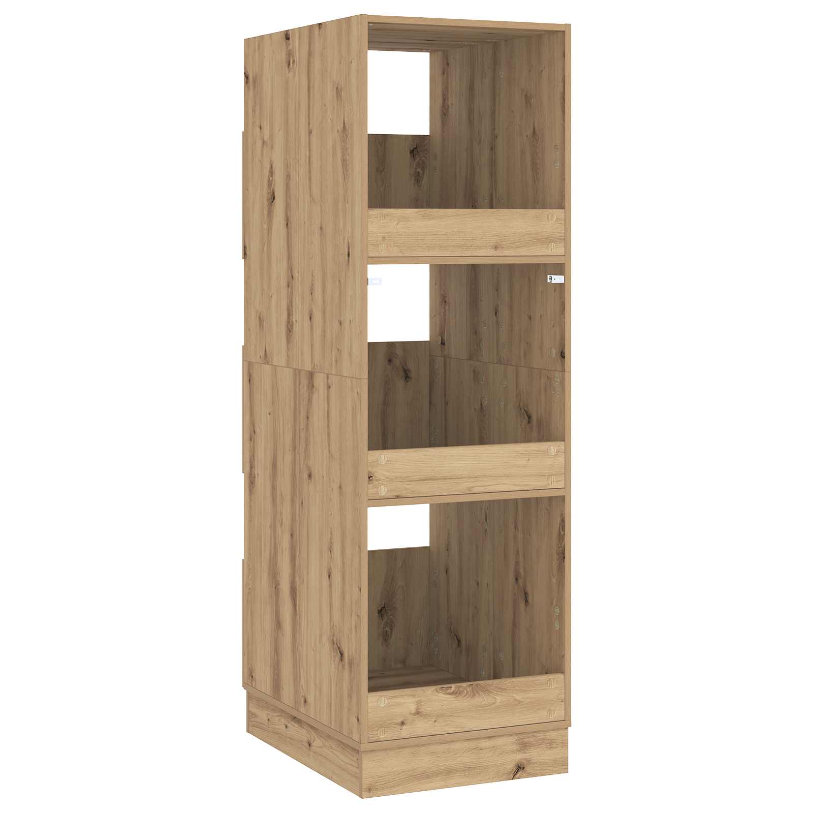 Wäscheschrank Artisan-Eiche 50 x 68 x 162 cm Holzwerkstoff