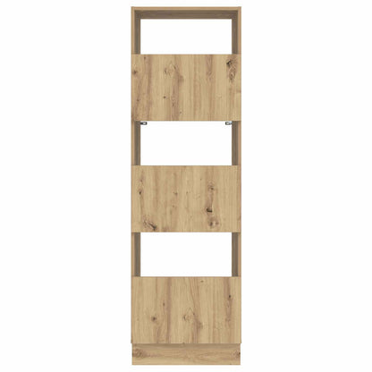 Wäscheschrank Artisan-Eiche 50 x 68 x 162 cm Holzwerkstoff