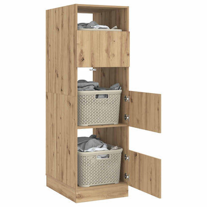 Wäscheschrank Artisan-Eiche 50 x 68 x 162 cm Holzwerkstoff