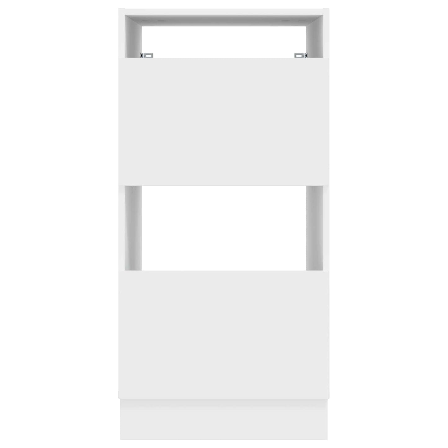 Wäscheschrank mit Speicher Weiß 50 x 68 x 102 cm Holzwerkstoff