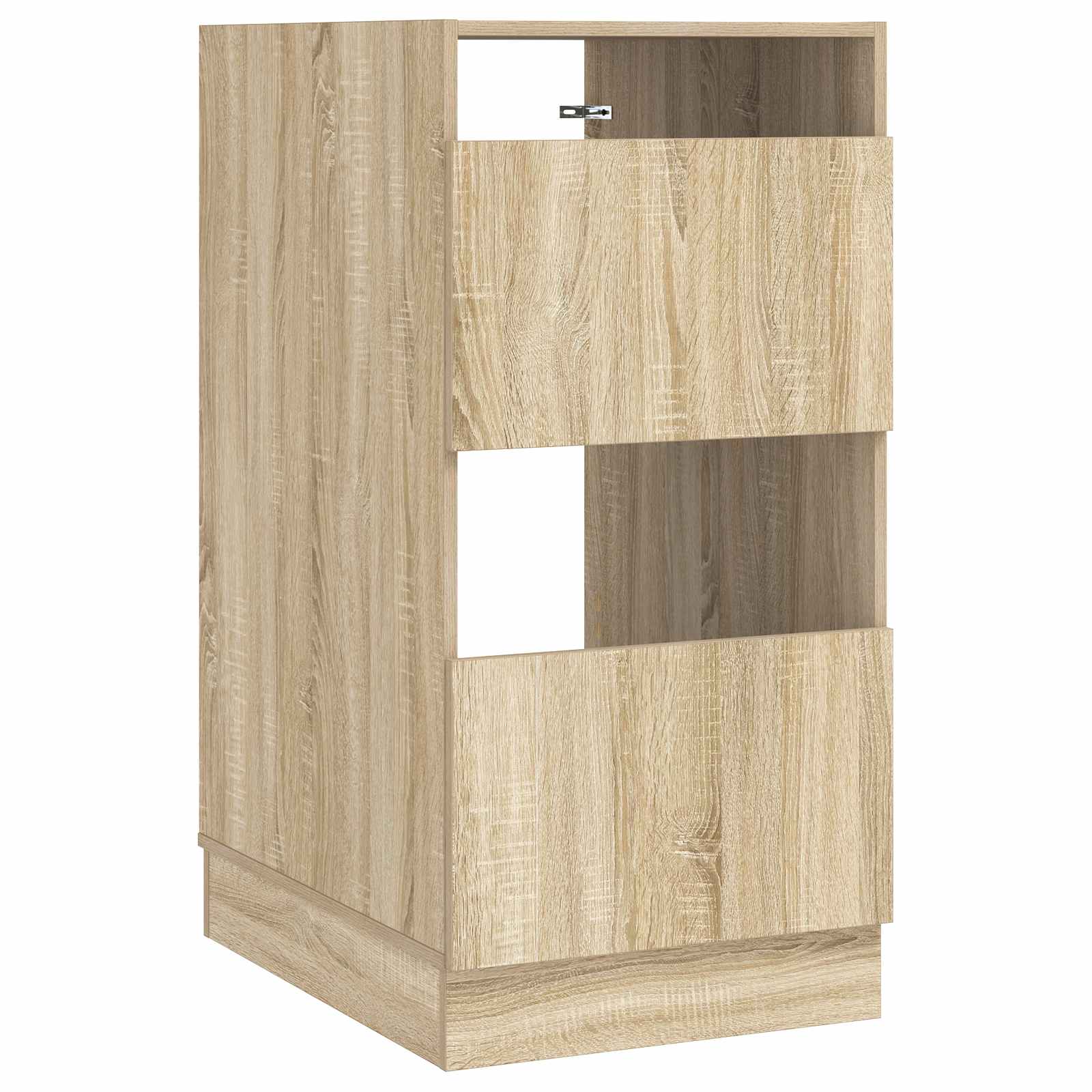 Wäscheschrank mit Tür Sonoma 50 x 68 x 102 cm Holzwerkstoff