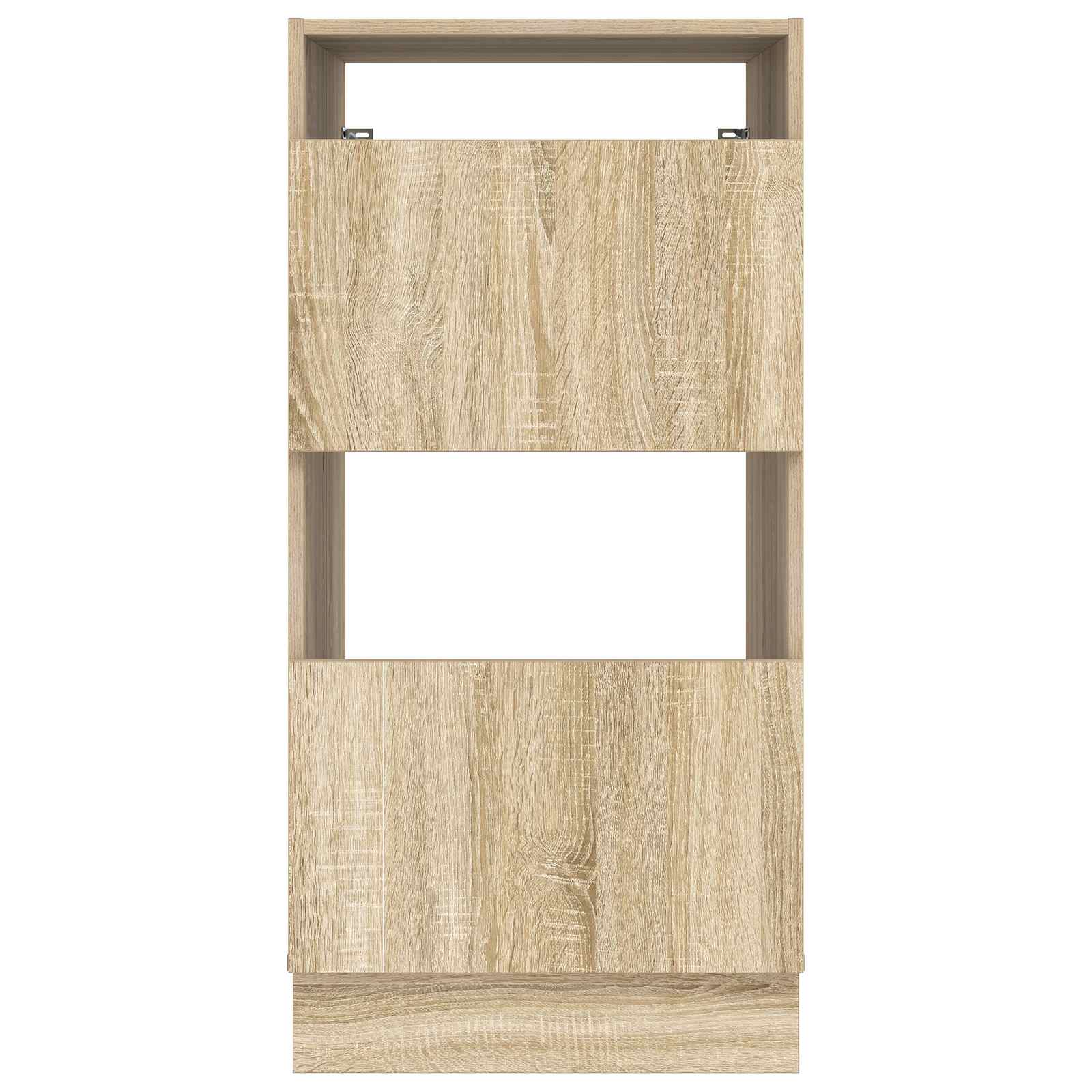 Wäscheschrank mit Tür Sonoma 50 x 68 x 102 cm Holzwerkstoff