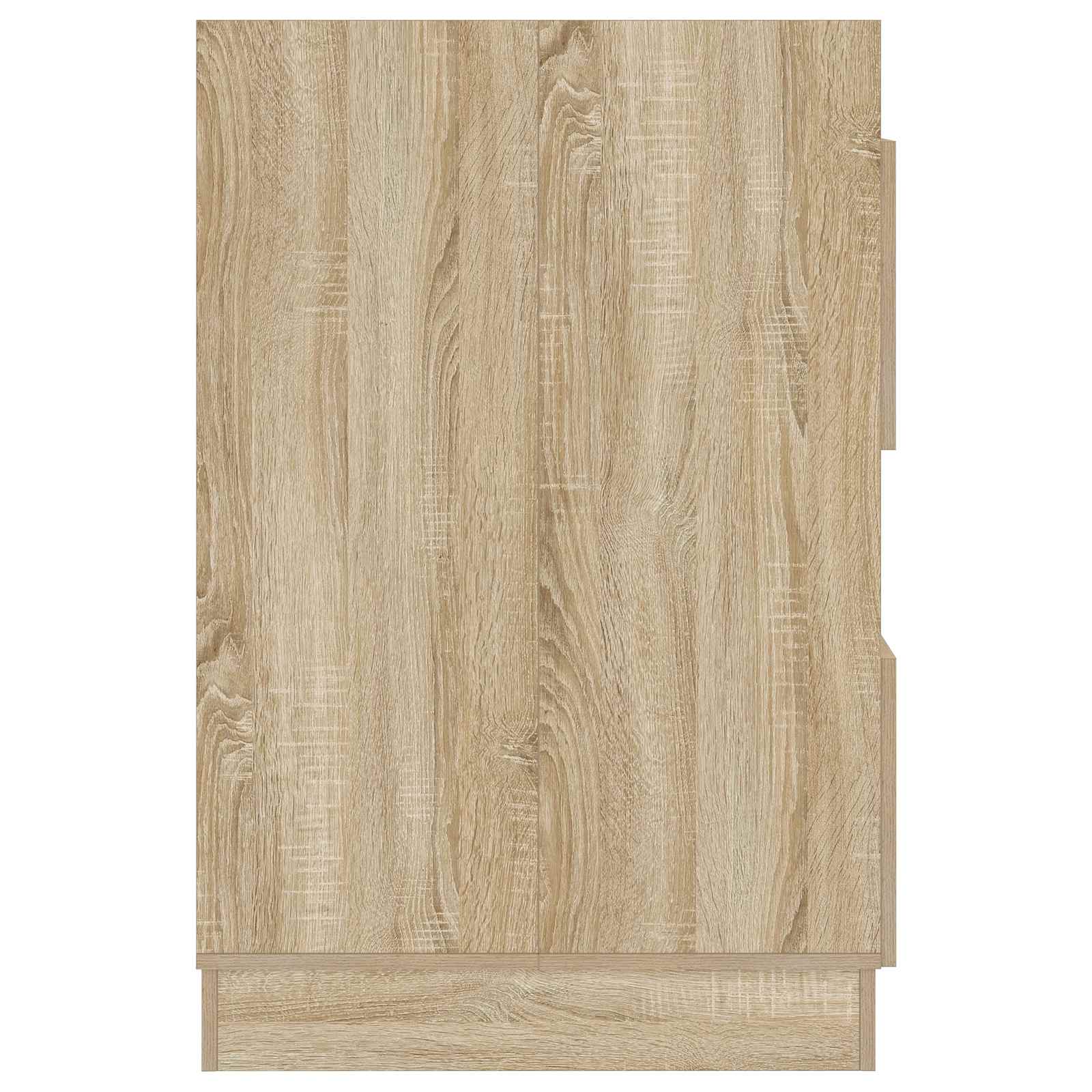 Wäscheschrank mit Tür Sonoma 50 x 68 x 102 cm Holzwerkstoff
