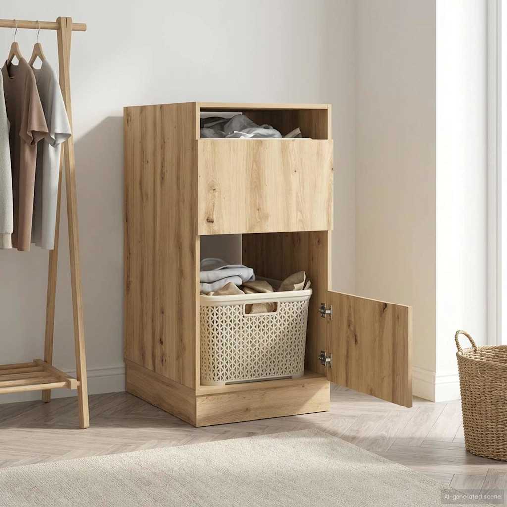 Wäscheschrank Artisan-Eiche 50 x 68 x 102 cm Holzwerkstoff