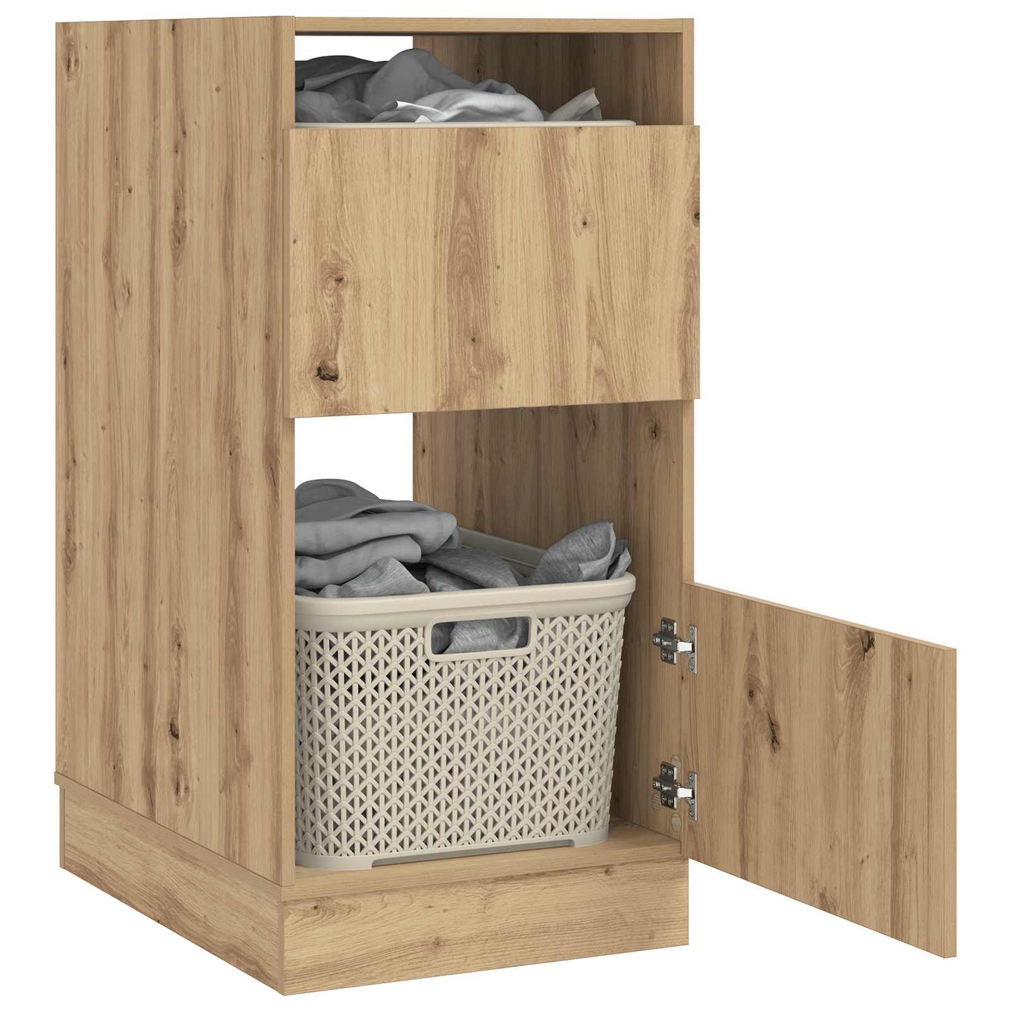 Wäscheschrank Artisan-Eiche 50 x 68 x 102 cm Holzwerkstoff