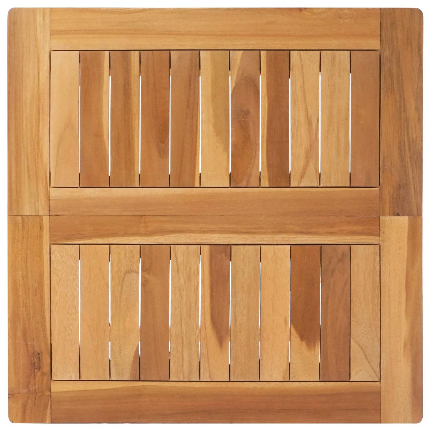 Bartisch Natur 60 x 60 x 105 cm Massiv-Teak