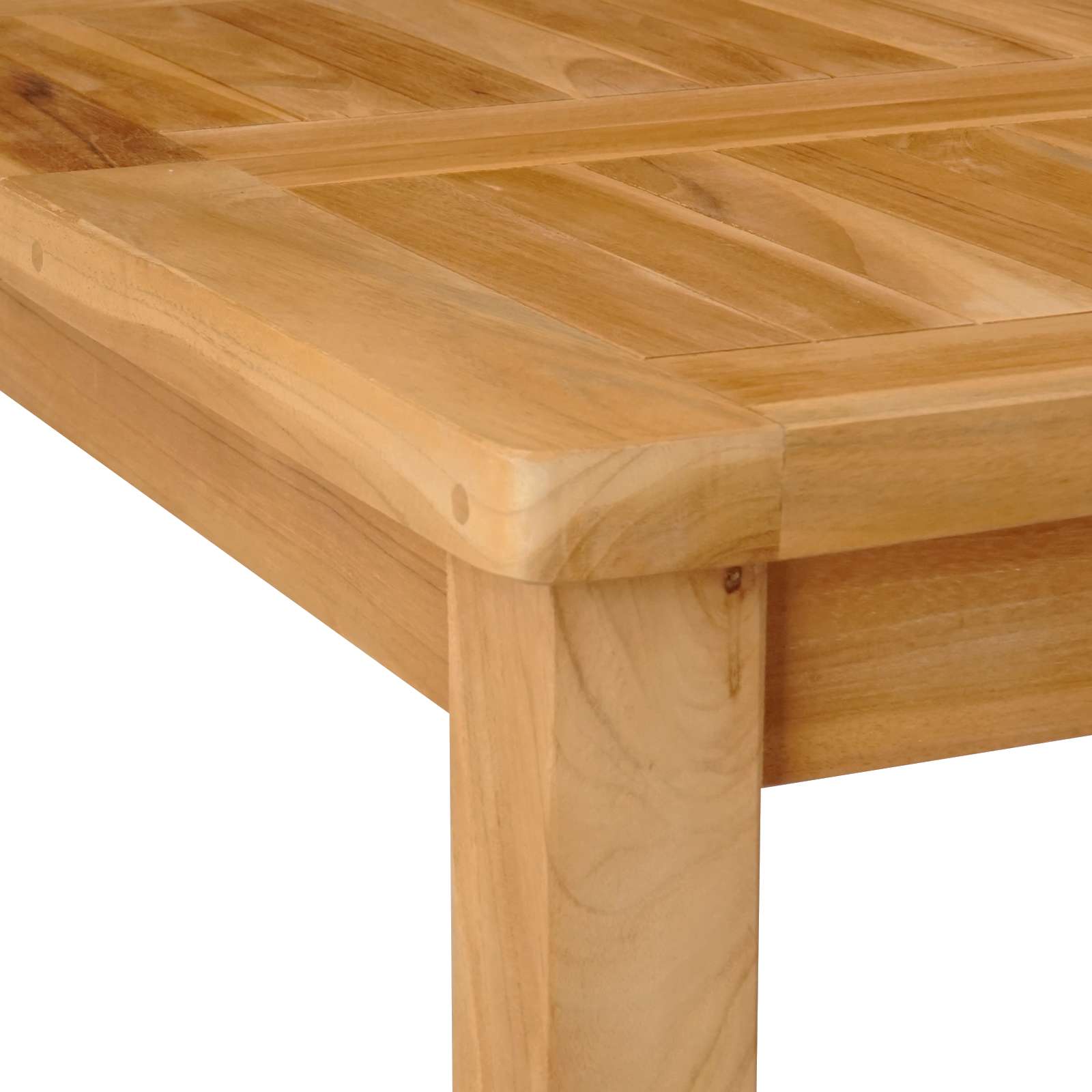 Bartisch Natur 110 x 60 x 105 cm Massiv-Teak